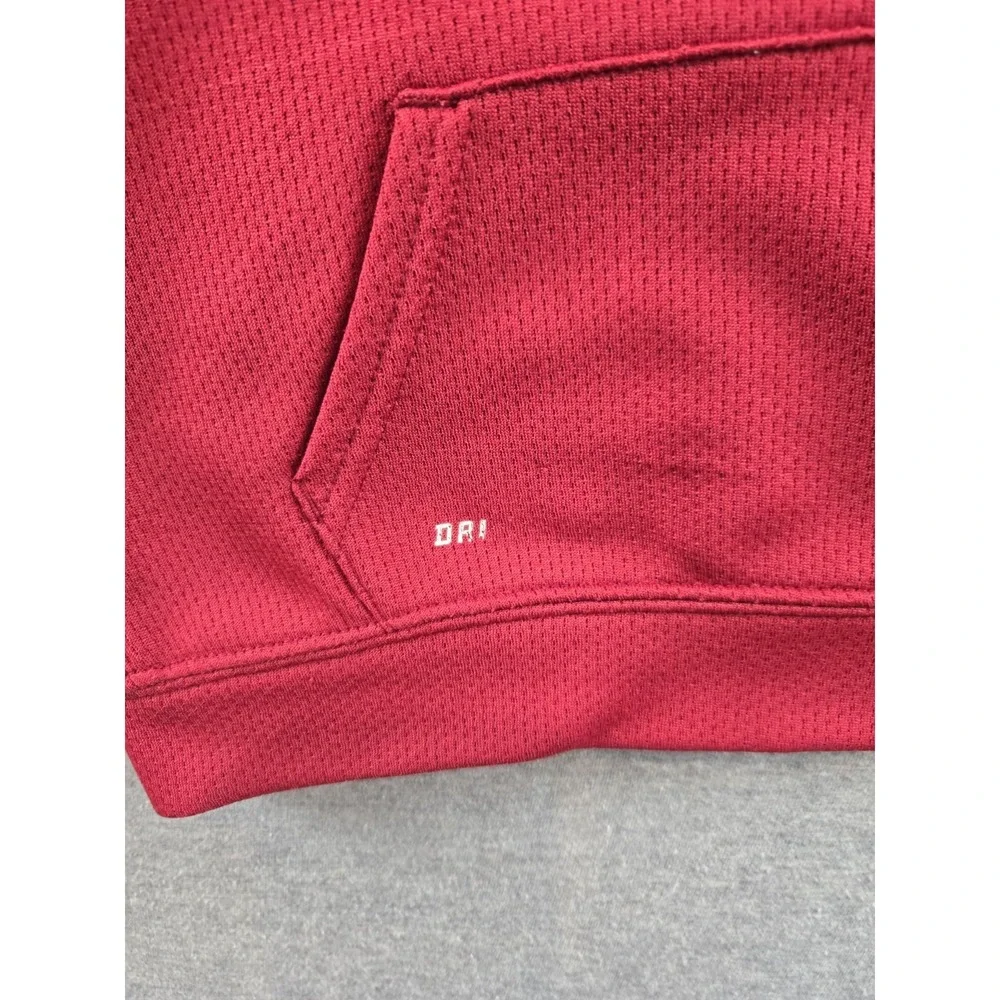 USC Trojans × Nike Hoodie‎ Kids 3T Red Pullover Dri-Fit Center Swoosh Sweatshirt